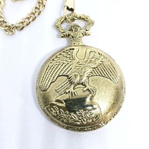 Gold Eagle Men's Pocket Watch NWOT